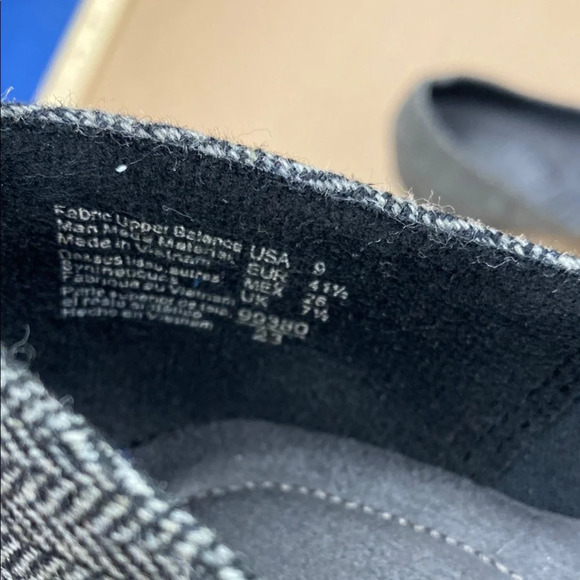 Dexflex by Dexter Heeled Comfort Shoe Gray Herringbone Women's Size 9 - Picture 6 of 7